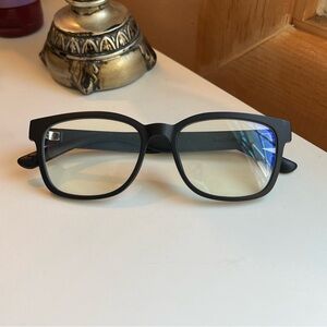 Madson Ezra blue light black glasses